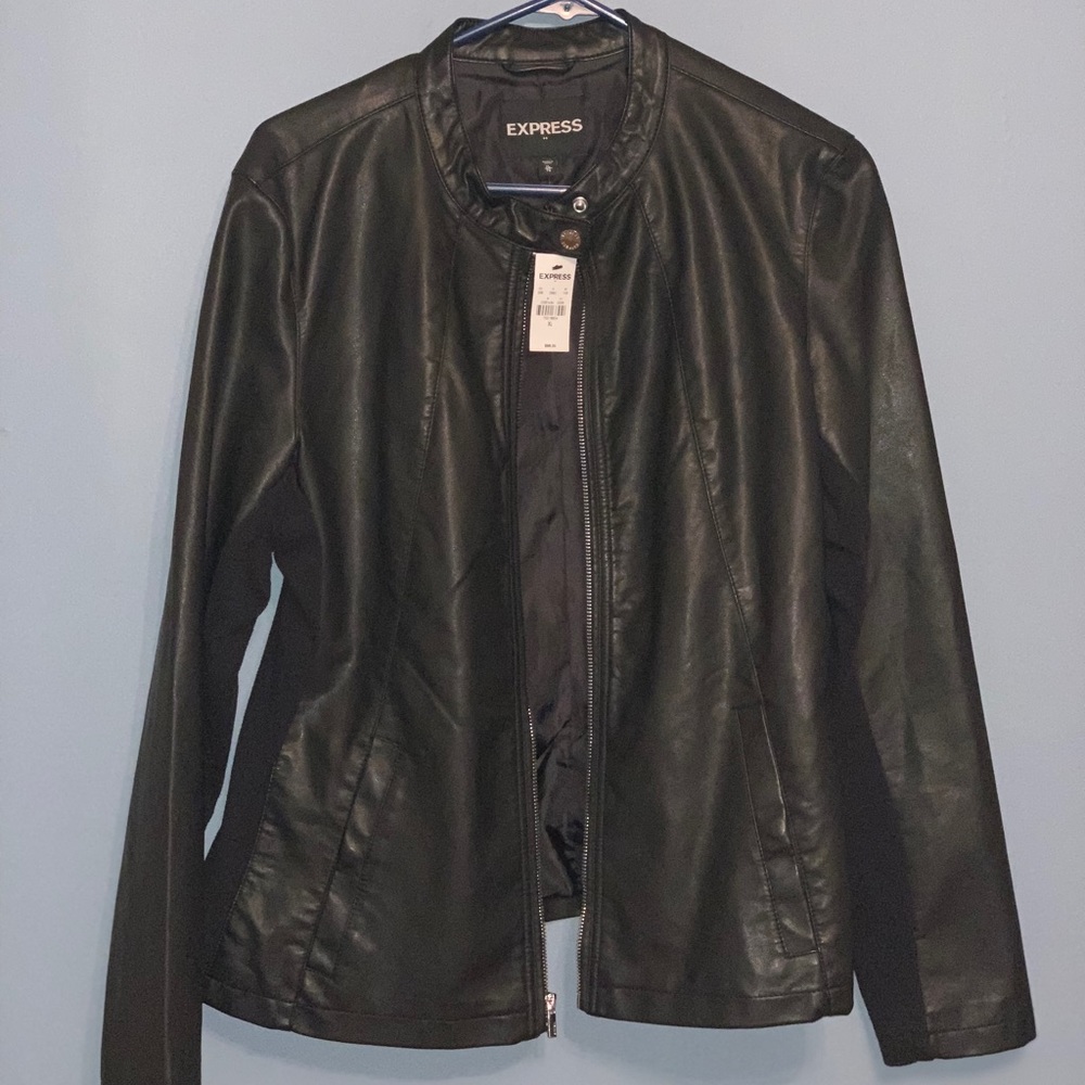 Leather jacket